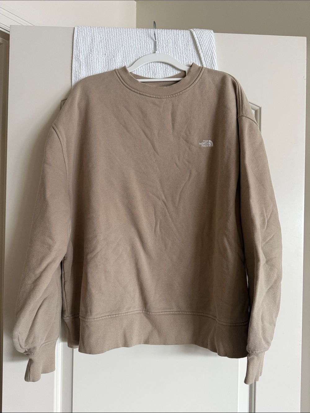 The North Face Taupe Crewneck Sweatshirt